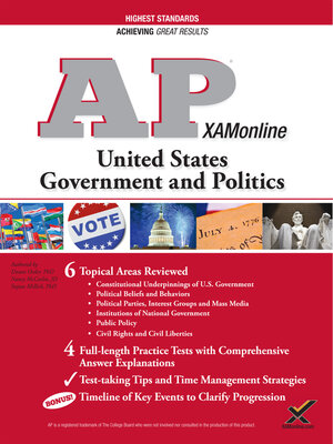 cover image of AP United States Government and Politics